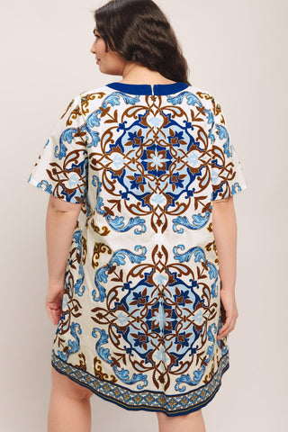 MEDITERRANEAN SOUL WOVEN MINI DRESS - Glamourous Grace