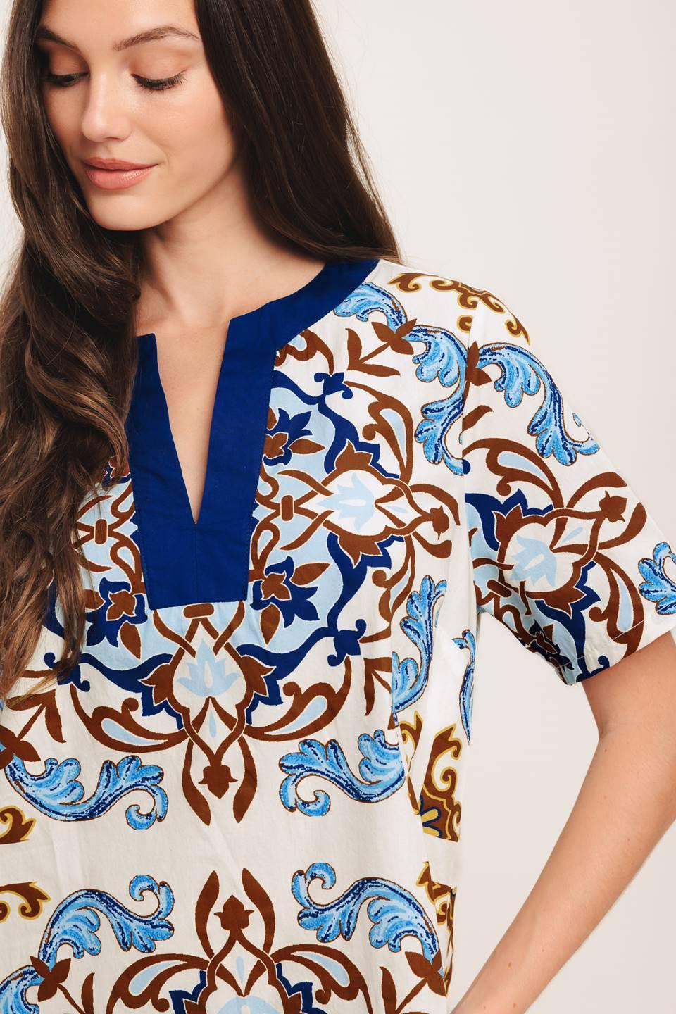 MEDITERRANEAN SOUL WOVEN MINI DRESS - Glamourous Grace