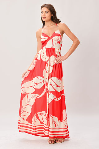 HEAT BLOOM WOVEN MAXI DRESS - Glamourous Grace