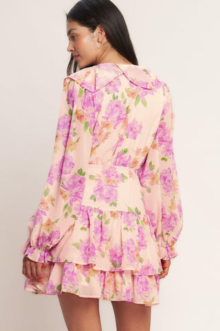SWEET SERENDIPITY WOVEN MINI DRESS - Glamourous Grace