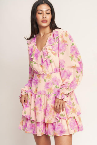 SWEET SERENDIPITY WOVEN MINI DRESS - Glamourous Grace
