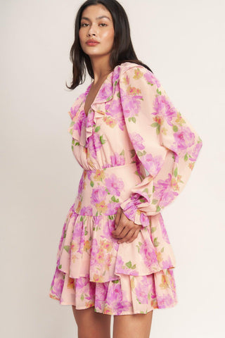 SWEET SERENDIPITY WOVEN MINI DRESS - Glamourous Grace