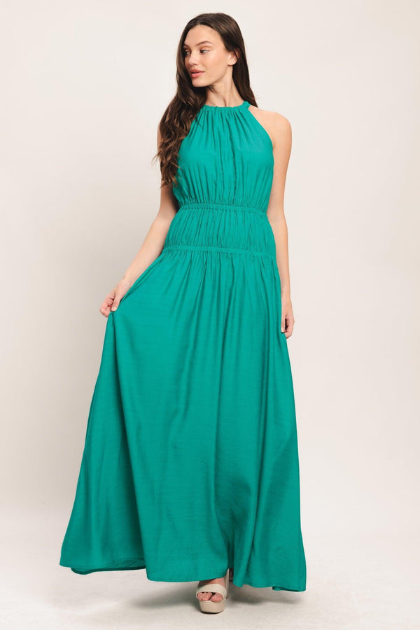 RIVER WALK WOVEN MAXI DRESS - Glamourous Grace