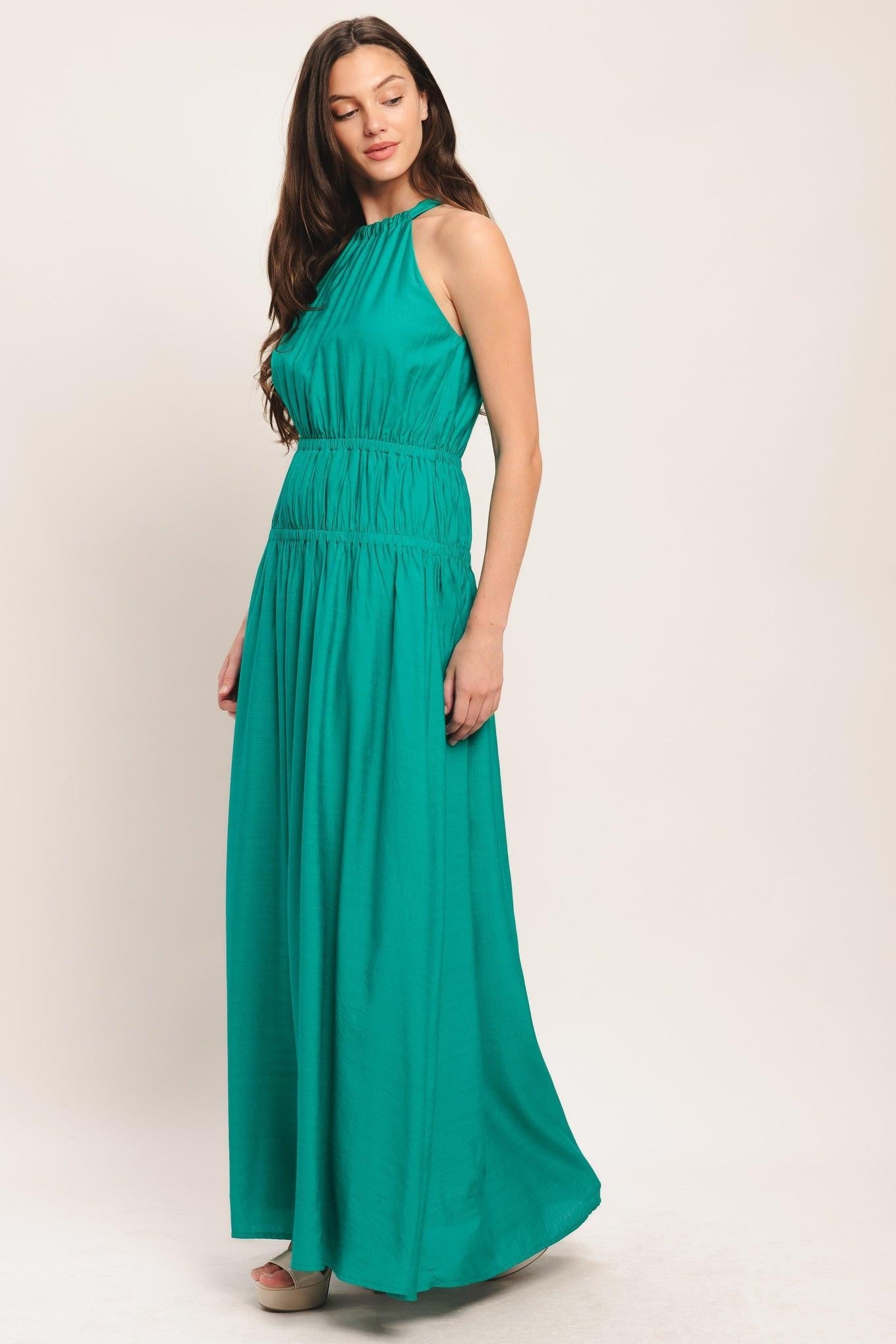 RIVER WALK WOVEN MAXI DRESS - Glamourous Grace