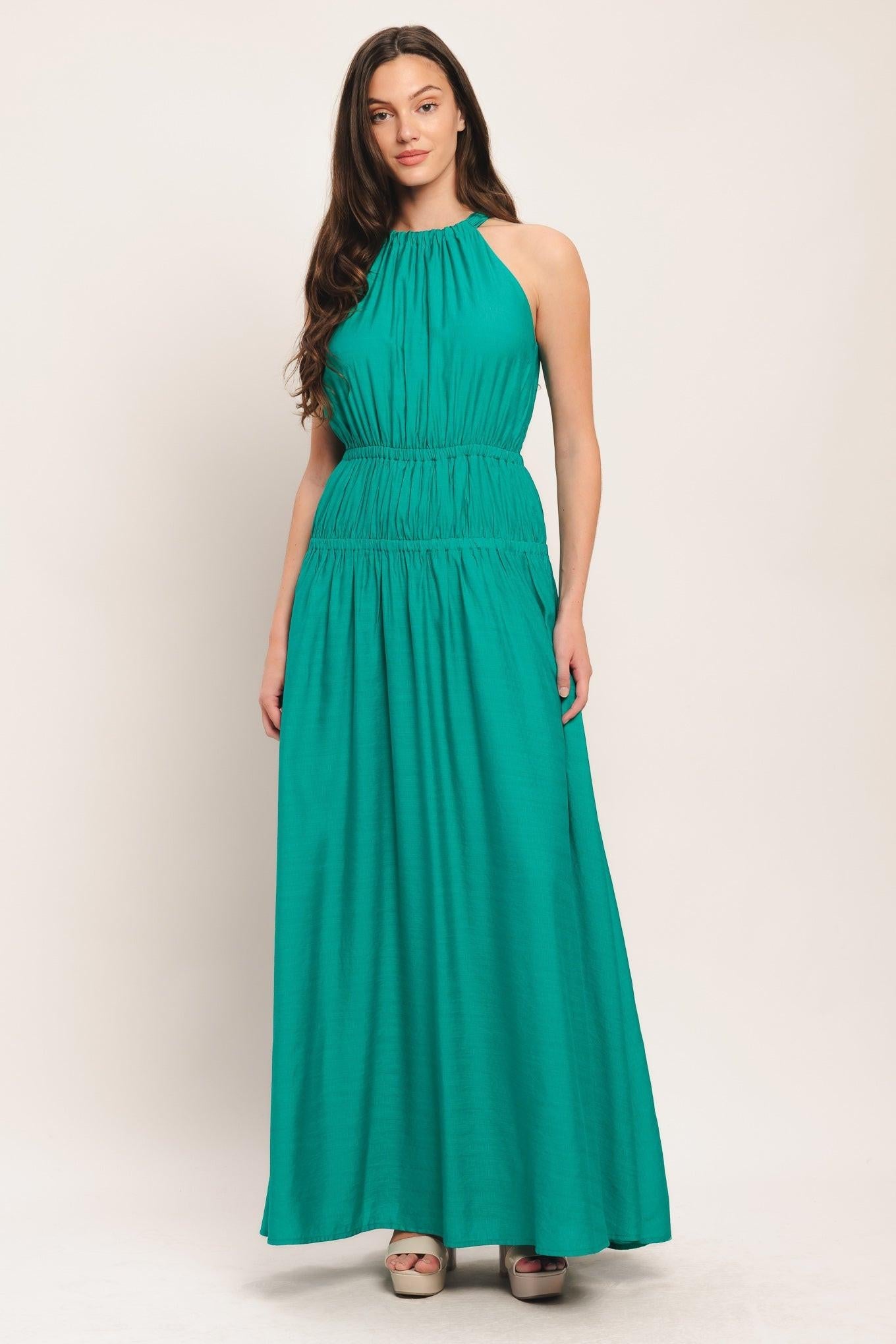 RIVER WALK WOVEN MAXI DRESS - Glamourous Grace