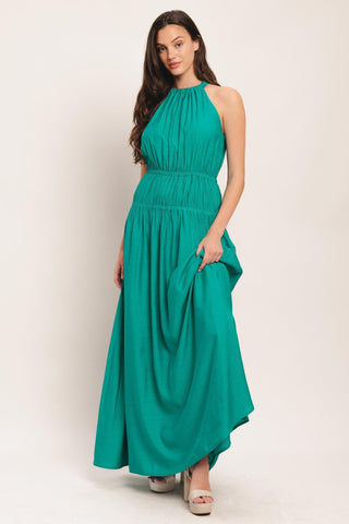 RIVER WALK WOVEN MAXI DRESS - Glamourous Grace