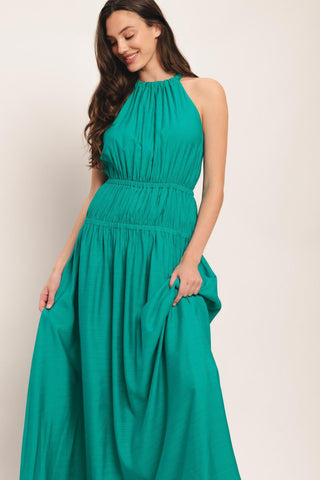 RIVER WALK WOVEN MAXI DRESS - Glamourous Grace