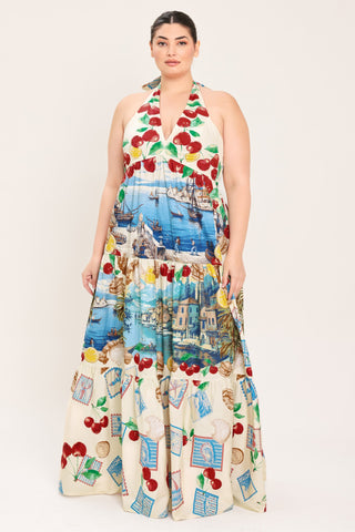 ITALIAN RIVIERA DREAM WOVEN MAXI DRESS - Glamourous Grace