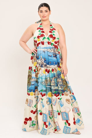 ITALIAN RIVIERA DREAM WOVEN MAXI DRESS - Glamourous Grace