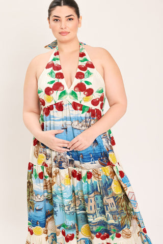 ITALIAN RIVIERA DREAM WOVEN MAXI DRESS - Glamourous Grace