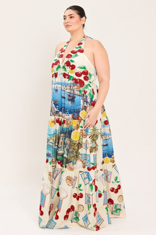 ITALIAN RIVIERA DREAM WOVEN MAXI DRESS - Glamourous Grace