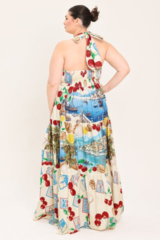 ITALIAN RIVIERA DREAM WOVEN MAXI DRESS - Glamourous Grace