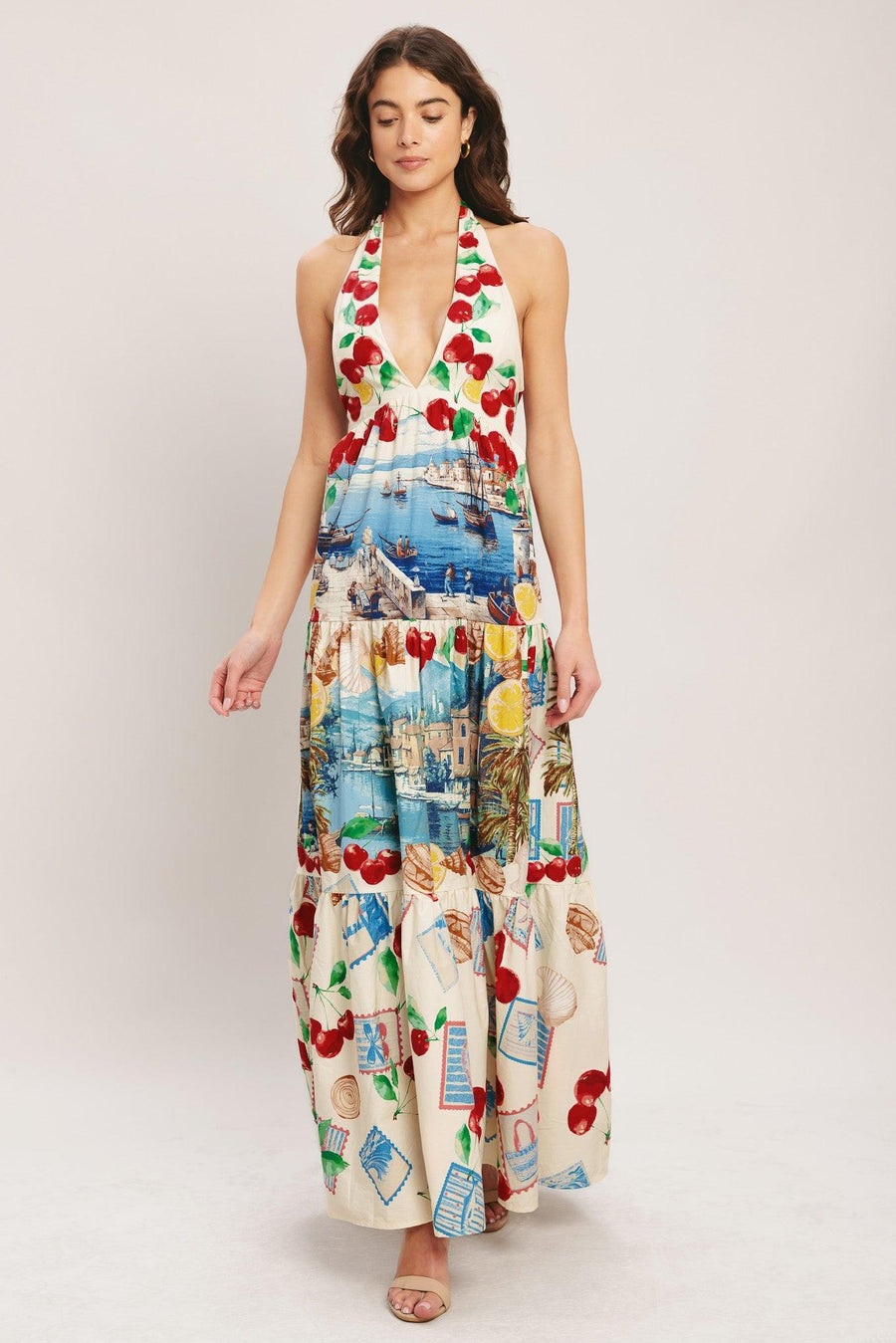 ITALIAN RIVIERA DREAM WOVEN MAXI DRESS - Glamourous Grace