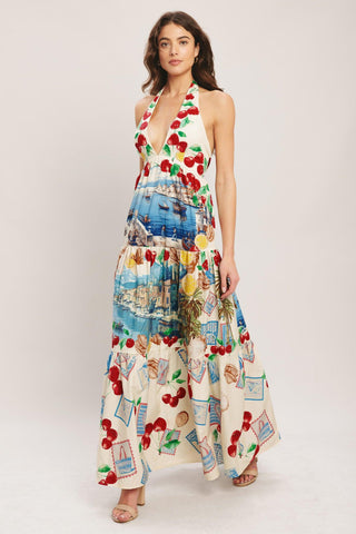 ITALIAN RIVIERA DREAM WOVEN MAXI DRESS - Glamourous Grace