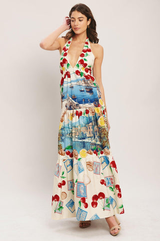 ITALIAN RIVIERA DREAM WOVEN MAXI DRESS - Glamourous Grace
