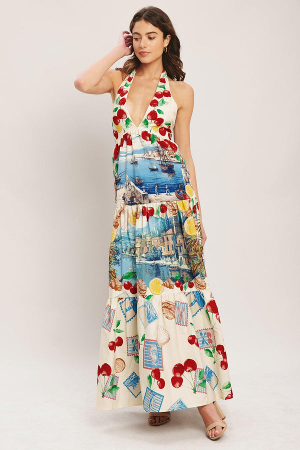 ITALIAN RIVIERA DREAM WOVEN MAXI DRESS - Glamourous Grace