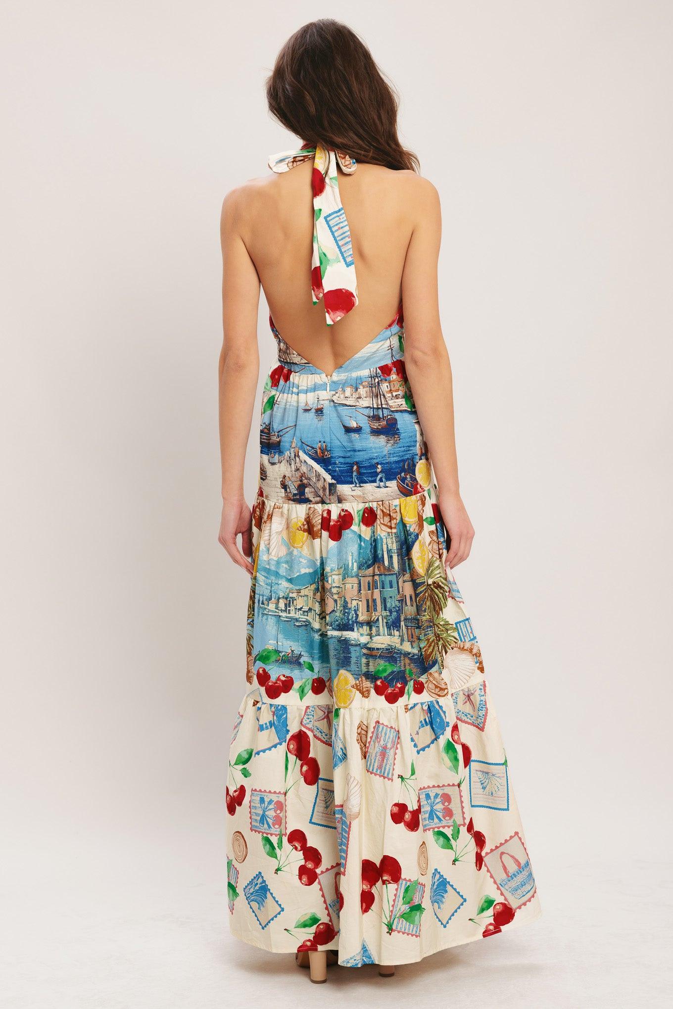 ITALIAN RIVIERA DREAM WOVEN MAXI DRESS - Glamourous Grace
