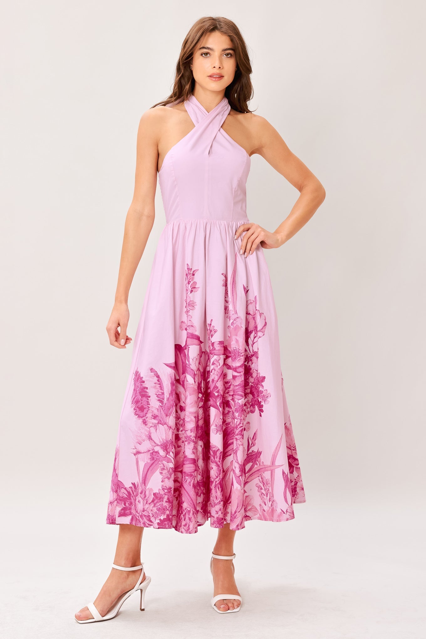 ROSELIGHT DREAM WOVEN MIDI DRESS - Glamourous Grace