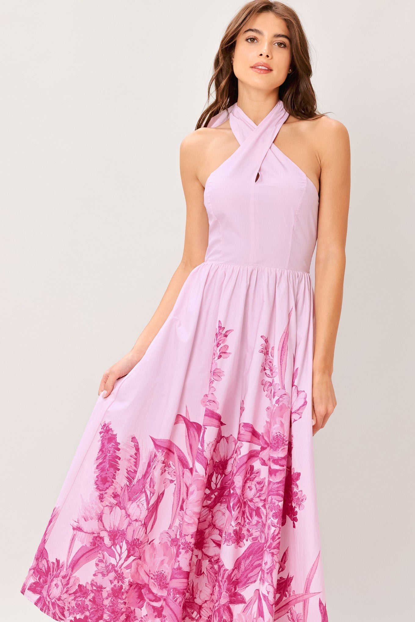 ROSELIGHT DREAM WOVEN MIDI DRESS - Glamourous Grace