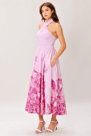 ROSELIGHT DREAM WOVEN MIDI DRESS - Glamourous Grace
