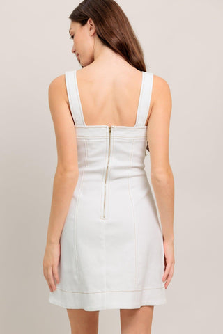 PURE INTENTIONS WOVEN MINI DRESS - Glamourous Grace