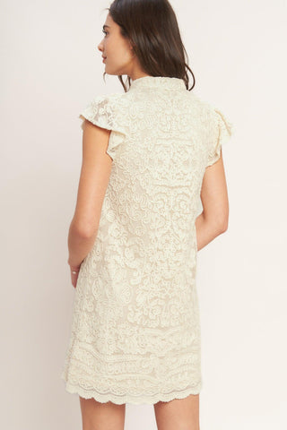 EFFORTLESSLY ROMANTIC WOVEN MINI DRESS - Glamourous Grace