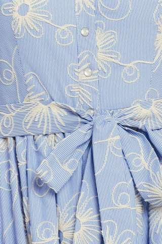 SUMMER SKETCH FLORA WOVEN MIDI DRESS - Glamourous Grace
