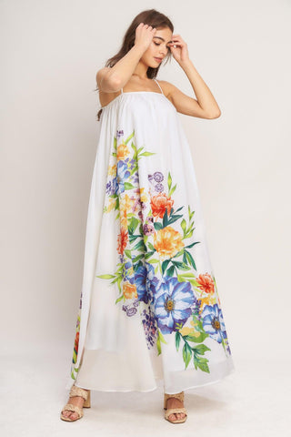 GARDEN AIR WOVEN ANKLE DRESS - Glamourous Grace