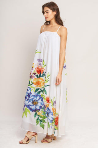 GARDEN AIR WOVEN ANKLE DRESS - Glamourous Grace
