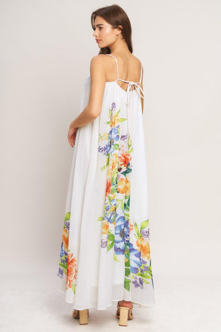 GARDEN AIR WOVEN ANKLE DRESS - Glamourous Grace