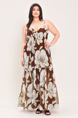 DESERT BLOOM WOVEN MAXI DRESS - Glamourous Grace