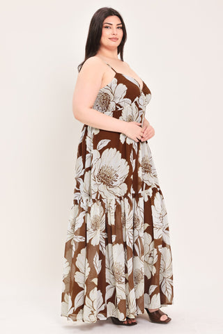 DESERT BLOOM WOVEN MAXI DRESS - Glamourous Grace