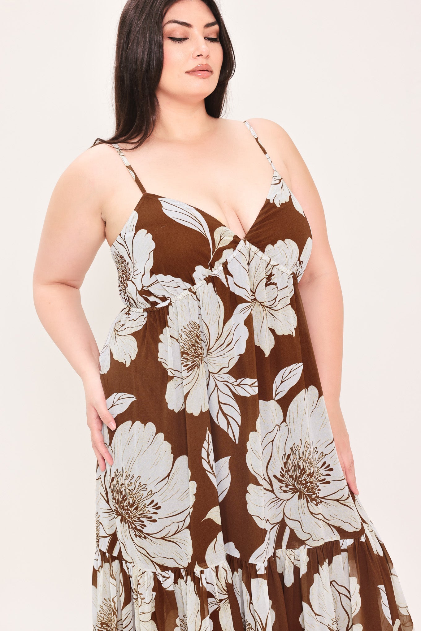 DESERT BLOOM WOVEN MAXI DRESS - Glamourous Grace