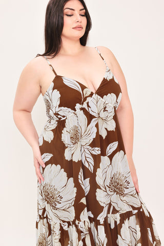 DESERT BLOOM WOVEN MAXI DRESS - Glamourous Grace