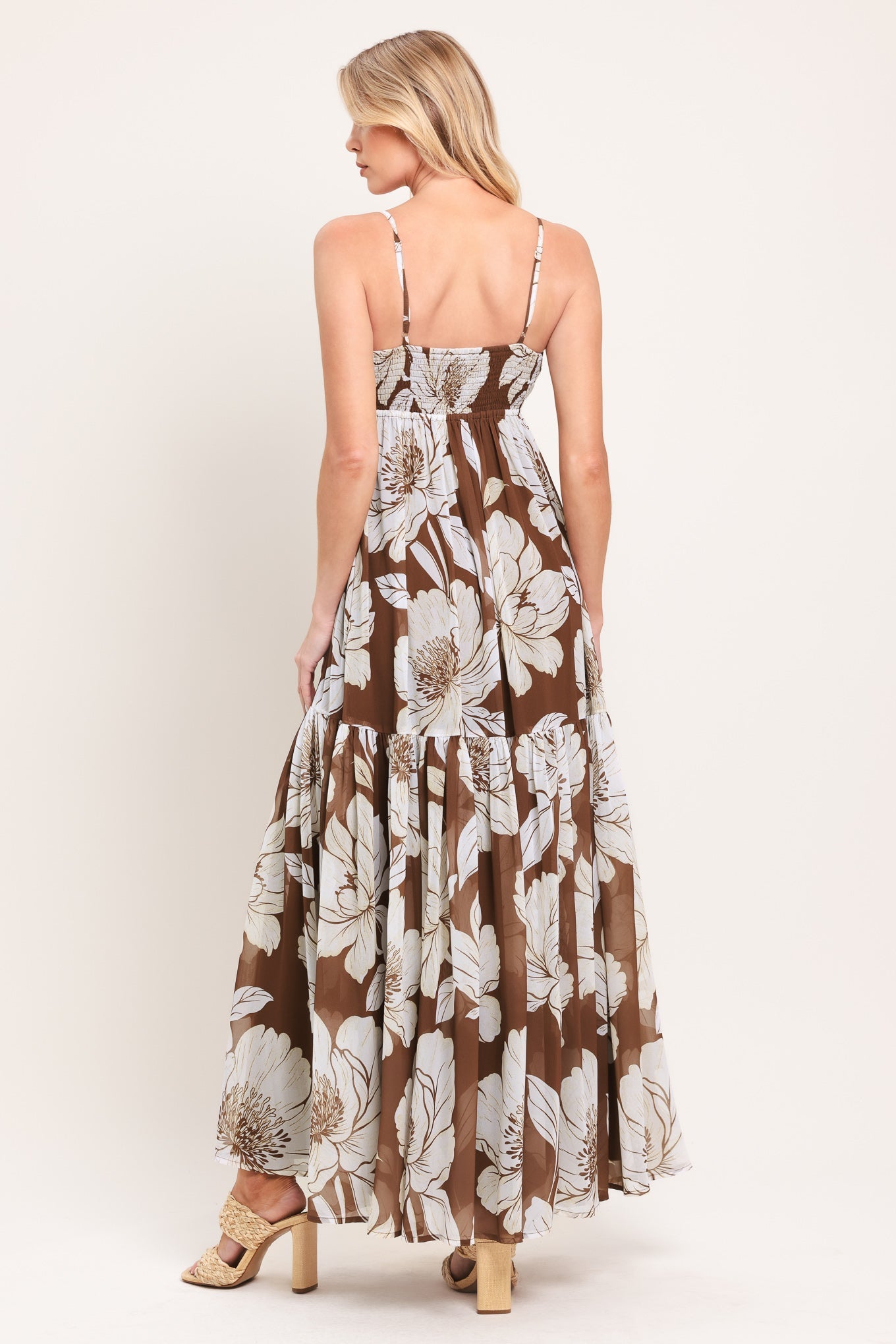 DESERT BLOOM WOVEN MAXI DRESS - Glamourous Grace