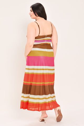HEAT WAVES POWER MESH MIDI DRESS - Glamourous Grace