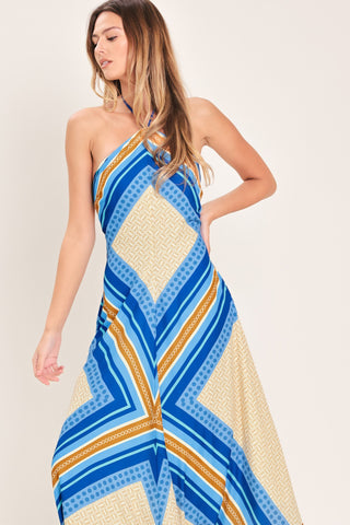 PARADISE CODE WOVEN MIDI DRESS - Glamourous Grace