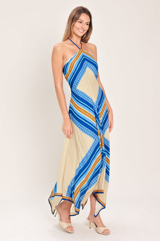 PARADISE CODE WOVEN MIDI DRESS - Glamourous Grace