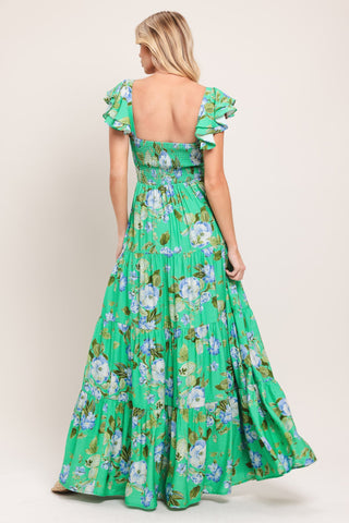 FRESH BLOSSOM WOVEN MAXI DRESS - Glamourous Grace