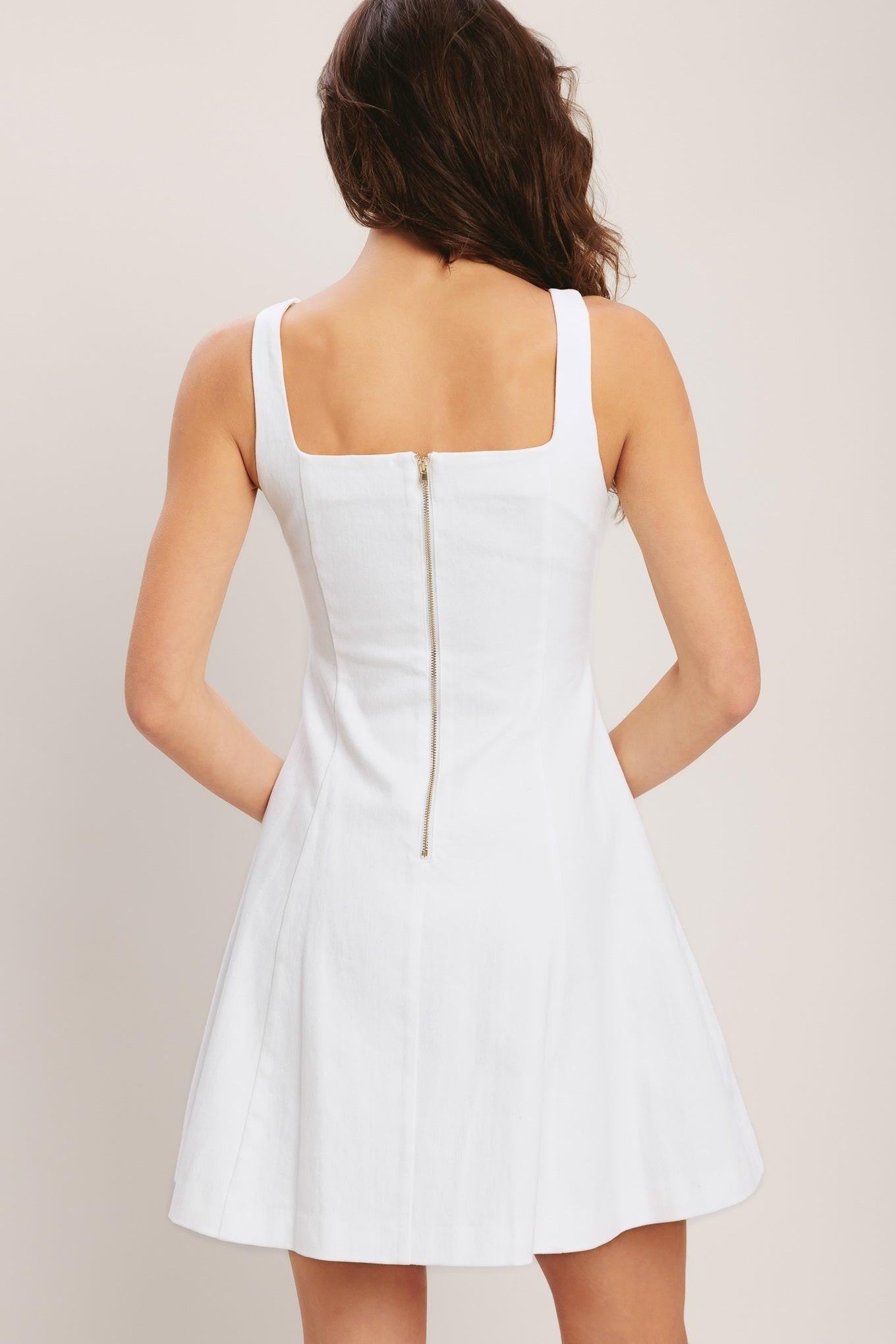 COASTAL CHIC WOVEN MINI DRESS - Glamourous Grace