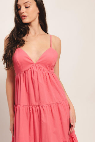 SWEET ALLURE WOVEN ANKLE DRESS - Glamourous Grace