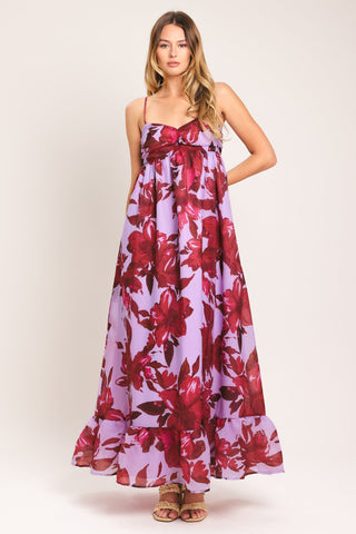 LOVE BLOSSOM WOVEN ANKLE DRESS - Glamourous Grace