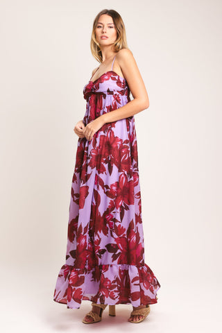 LOVE BLOSSOM WOVEN ANKLE DRESS - Glamourous Grace