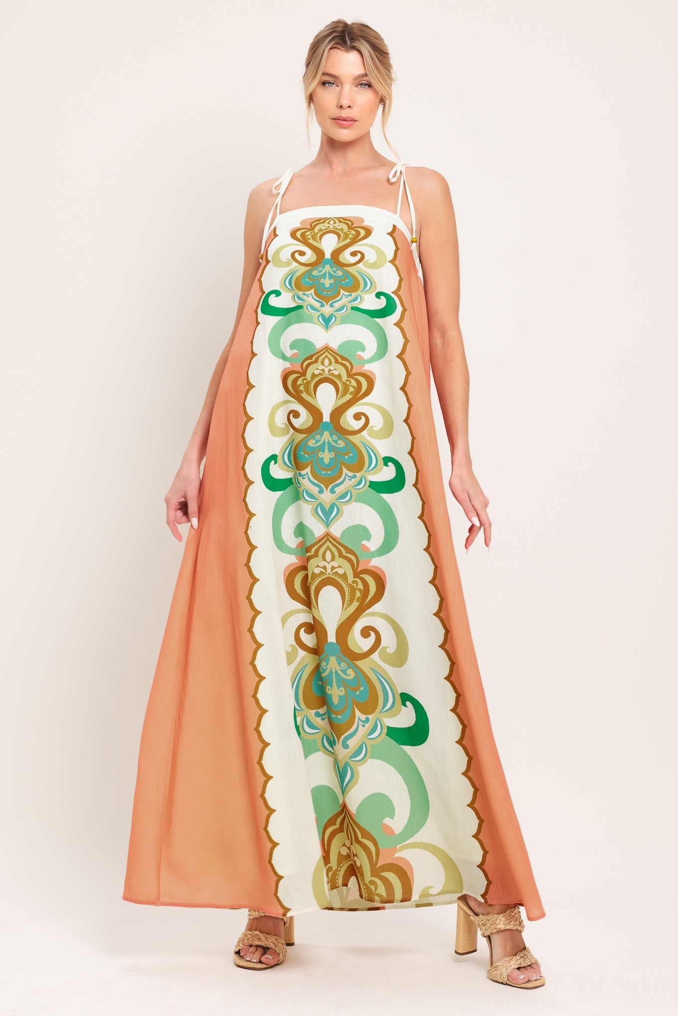 DESERT JEWEL WOVEN MAXI DRESS - Glamourous Grace