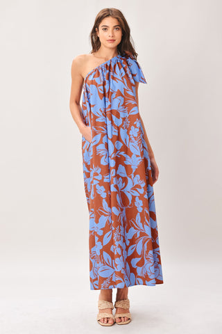 LAGOON FLOW WOVEN MIDI DRESS - Glamourous Grace