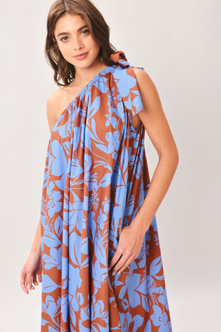 LAGOON FLOW WOVEN MIDI DRESS - Glamourous Grace