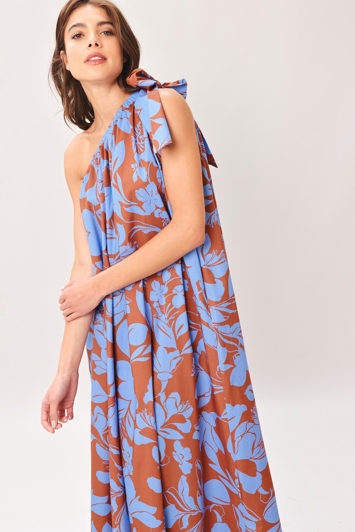 LAGOON FLOW WOVEN MIDI DRESS - Glamourous Grace
