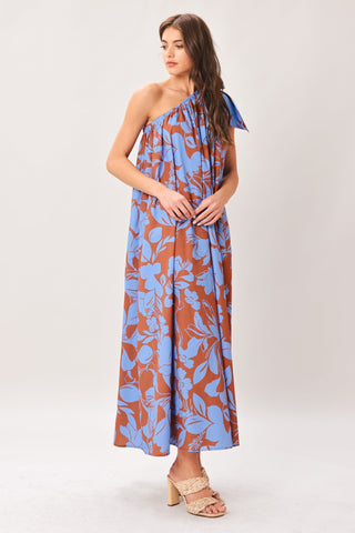 LAGOON FLOW WOVEN MIDI DRESS - Glamourous Grace