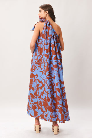 LAGOON FLOW WOVEN MIDI DRESS - Glamourous Grace