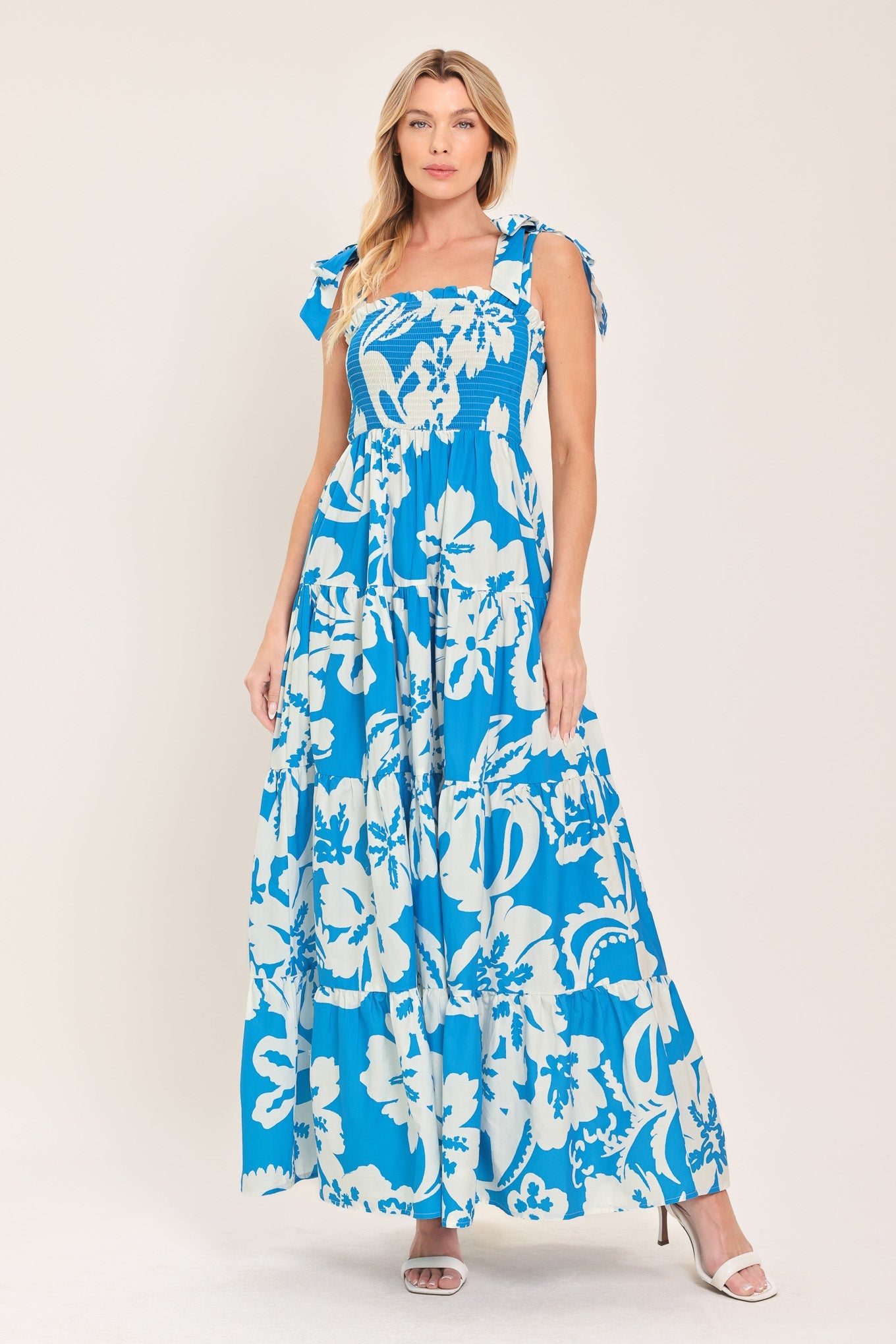 TROPICALLY YOURS WOVEN MAXI DRESS - Glamourous Grace